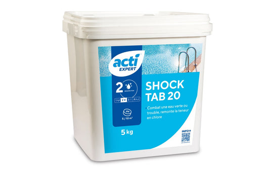 Acti Chlore Choc Past 20G 5Kg