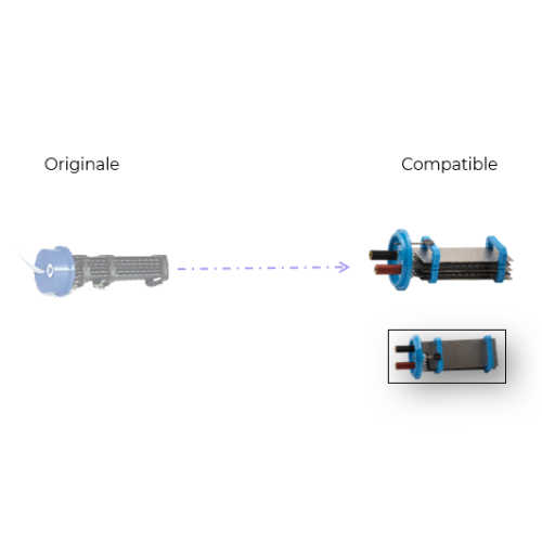 Cellule Compatible PARAMOUNT© 15 AMP BLEUE