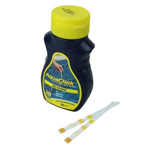 Aquachek jaune Chl+PH+Alka+Stab - Cellule-piscine.fr