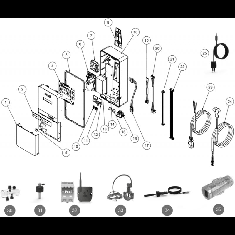 Pièces de rechange pour Electrolyseur AUTOSALT à...