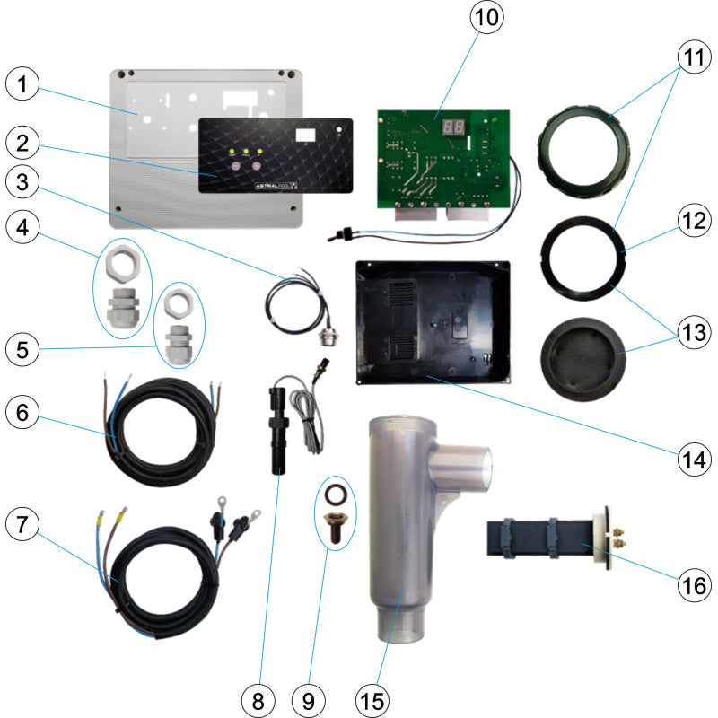 Pièces de rechange pour Electrolyseur ENERGY SEL