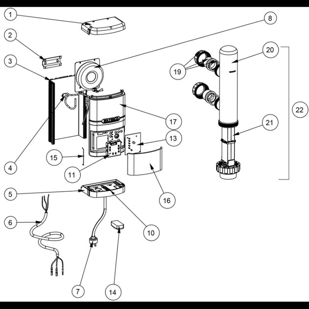 Pièces de rechange pour Electrolyseur HYDROCLOR