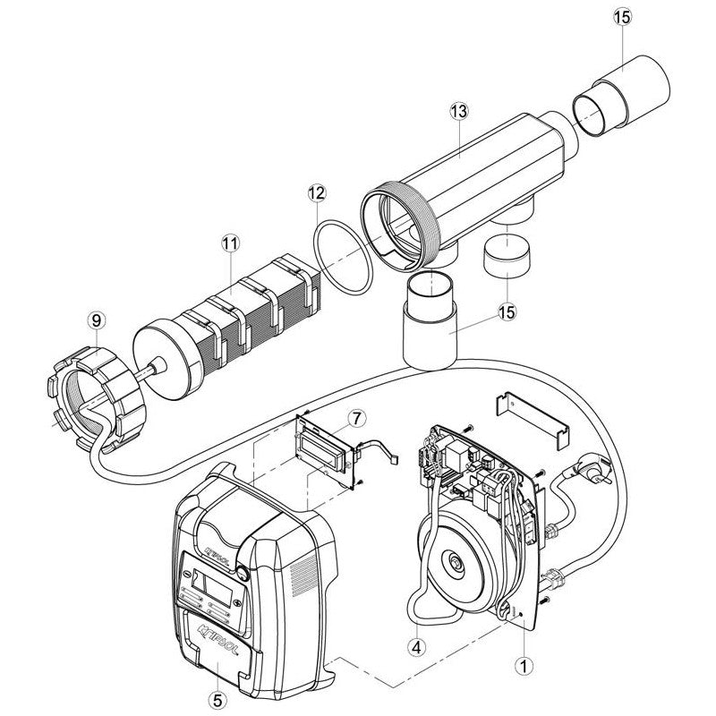 Pièces de rechange pour Electrolyseur KLS 50/100